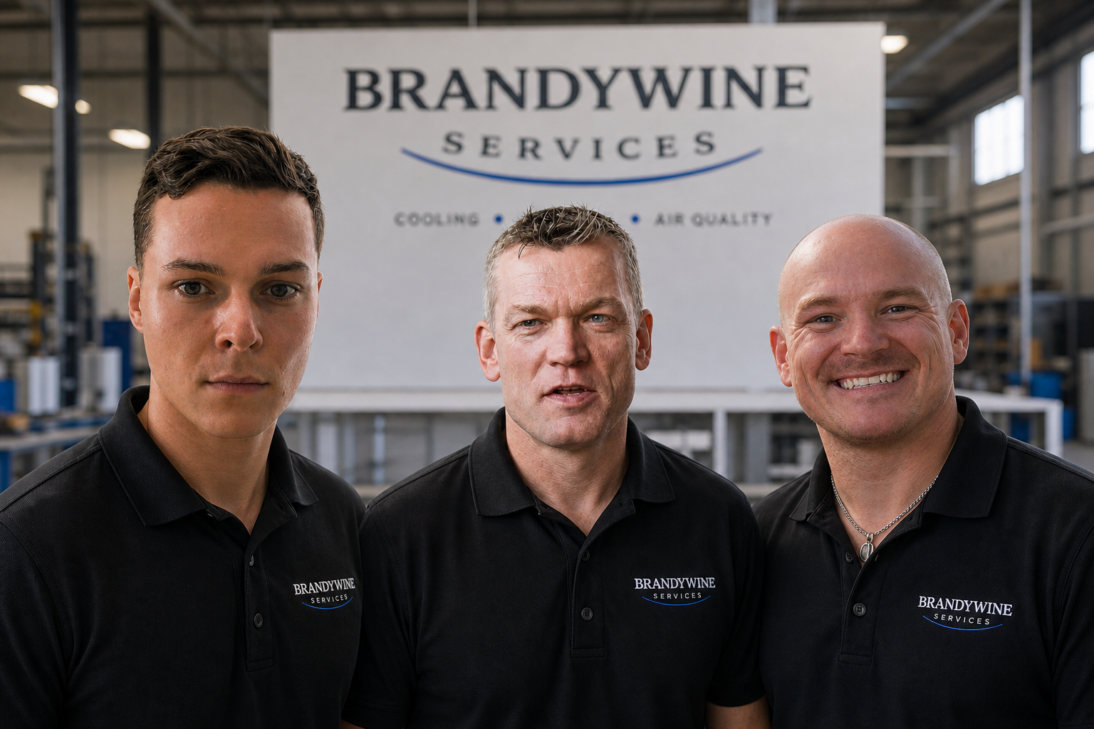 The Brandywine Services team in our office