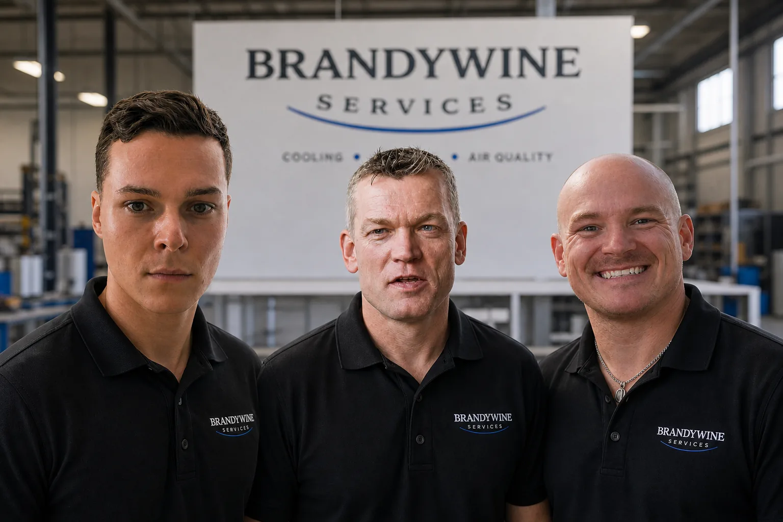 The Brandywine Services team in our office
