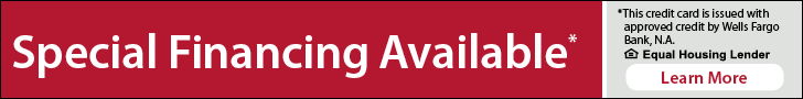 Wells Fargo Special Financing Available